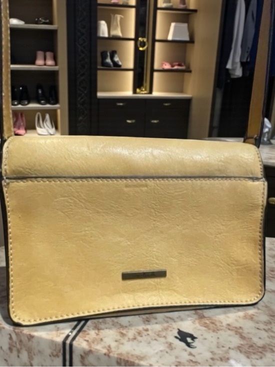 Simply Noelle Handbags - SIMPLY NOELLE Women's Crossbody Shoulder Bag Clutch Small Faux Leather Yellow